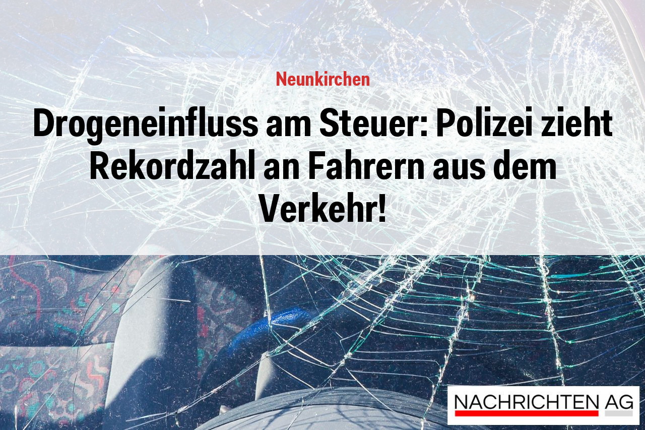 Drogeneinfluss am Steuer: Polizei zieht Rekordzahl an Fahrern aus dem Verkehr!